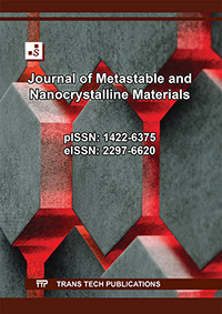Journal of Metastable & Noncrystalline Materials